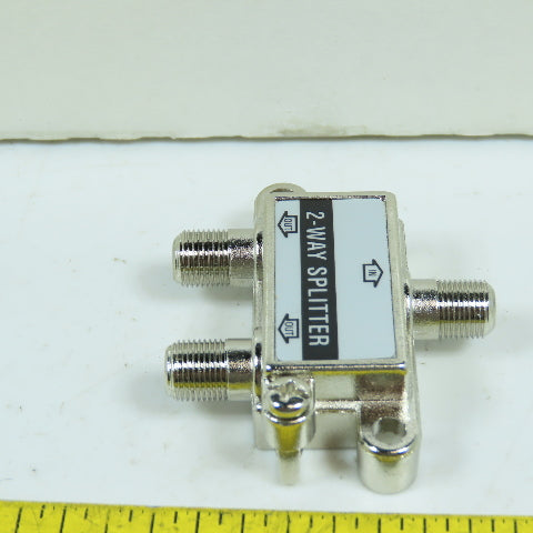 Ideal 86-432 2-Way CATV Cable Splitter 5-900MHz Box Of 10