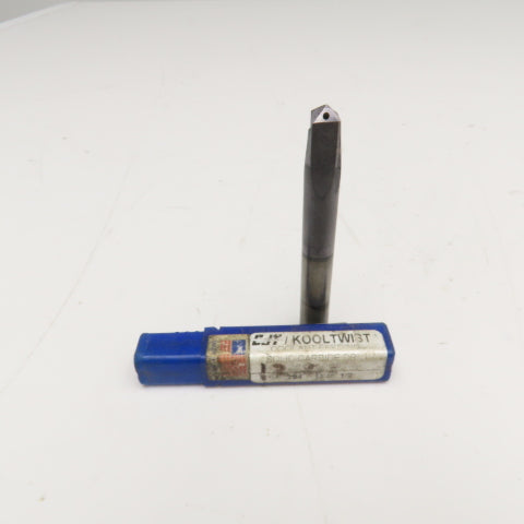 CJT Kooltwist Style 294 1/2" Solid Carbide Coolant Thru Straight 2 Flute Drill