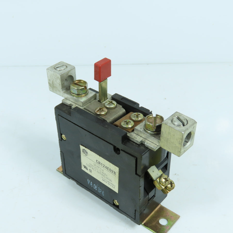 General Electric CR124E028 Series A Overload Relay 600V 90A