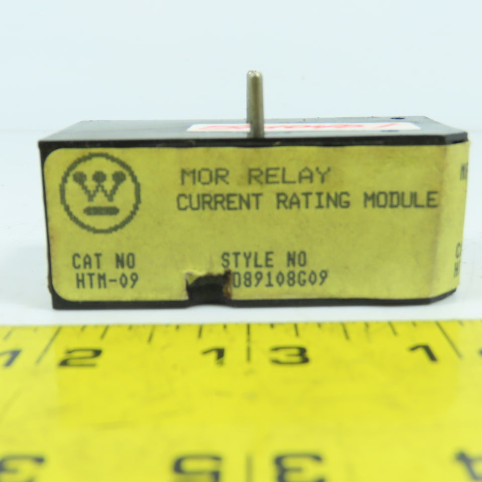 Westinghouse HTM-09 MOR Relay Current Rating Module Model B