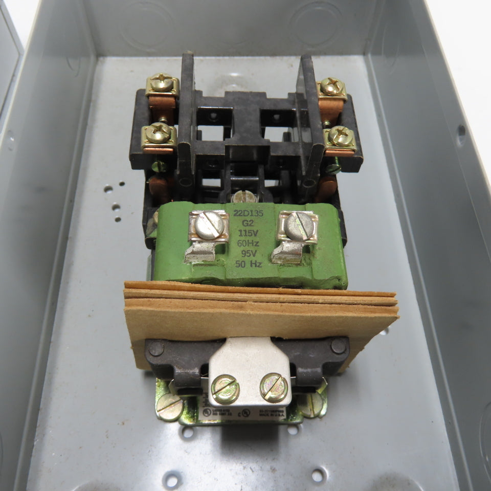 GE General Electic CR260L21CA361AA0 Ser A Electrically Held Lighting Contactor