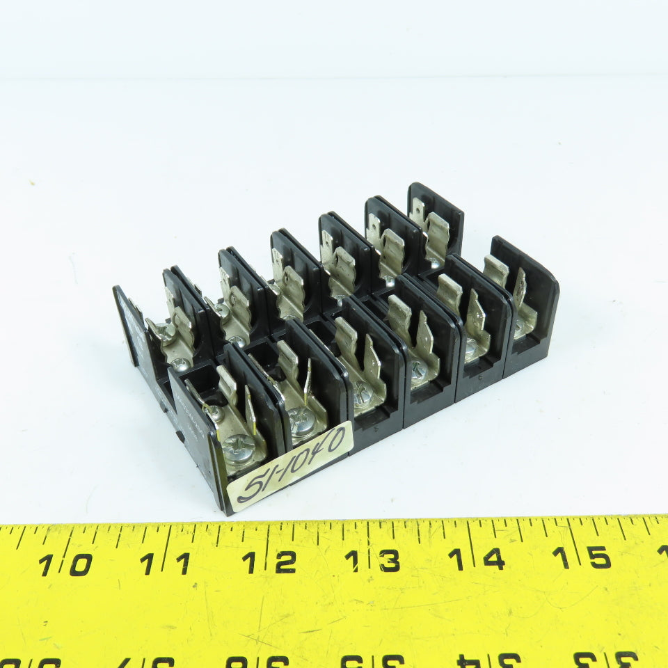 Littlefuse L60030M-2SQ 30A 600V 6-Pole Fuse Holder