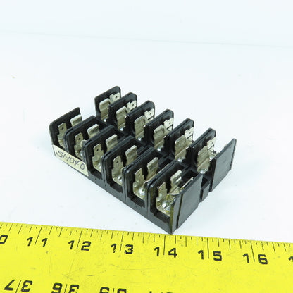 Littlefuse L60030M-2SQ 30A 600V 6-Pole Fuse Holder