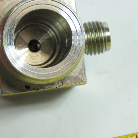 Nupro SS-BNS4 Stainless Steel High Purity Bellows Sealed Valve 1/4" Tube