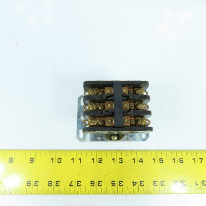 Potter & Brumfield P25P42A25P1 25A 600V Power Contactor 120V Coil 50/60HZ