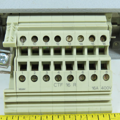 Harting PC-GF-20 600V 16-Pin Female Receptacle W/ Hood & Latch