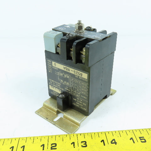 Allen Bradley 852S-NSA Ser D Time Delay Relay 0.1-5 Seconds 300V Max