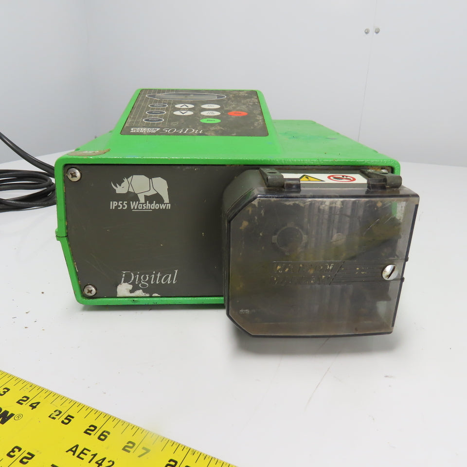 Watson Marlow 504DU Peristaltic Pump 120/240VAV IP55 Digital 220RPM 056.4881.000
