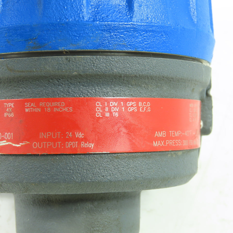 Magnetrol TD2-8D01-130/TEM-A110-001 Thermatel Dispersion Switch 24VDC 3000PSIG