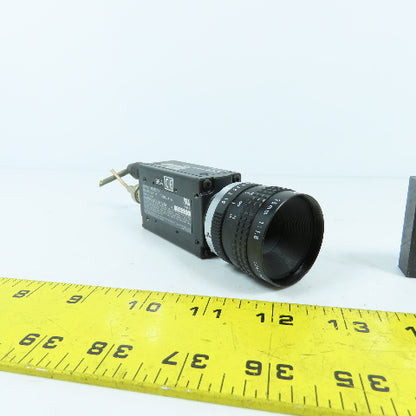 Sony XC-75CE CCD Video Camera Module W/ Cosmicar Television Lens 25mm 1:1.8