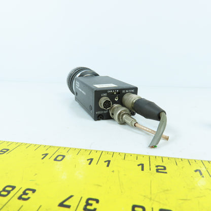 Sony XC-75CE CCD Video Camera Module W/ Cosmicar Television Lens 25mm 1:1.8