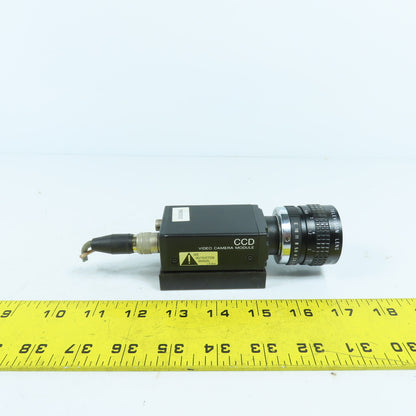 Sony XC-75CE CCD Video Camera Module W/ Cosmicar Television Lens 25mm 1:1.8