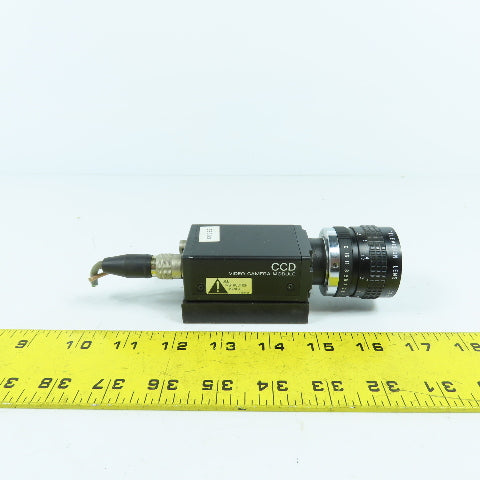 Sony XC-75CE CCD Video Camera Module W/ Cosmicar Television Lens 25mm 1:1.8