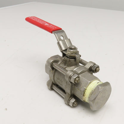 END-Armaturen 1" Stainless Steel Ball Valve Lock Out Compatible