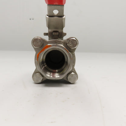 END-Armaturen 1" Stainless Steel Ball Valve Lock Out Compatible