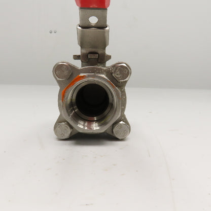 END-Armaturen 1" Stainless Steel Ball Valve Lock Out Compatible