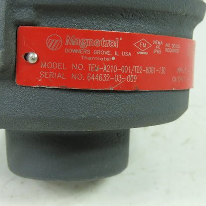 Magnetrol TEM-A210-001/TD2-8D01-130 Thermatel Thermal Dispersion Switch 3000PSIG