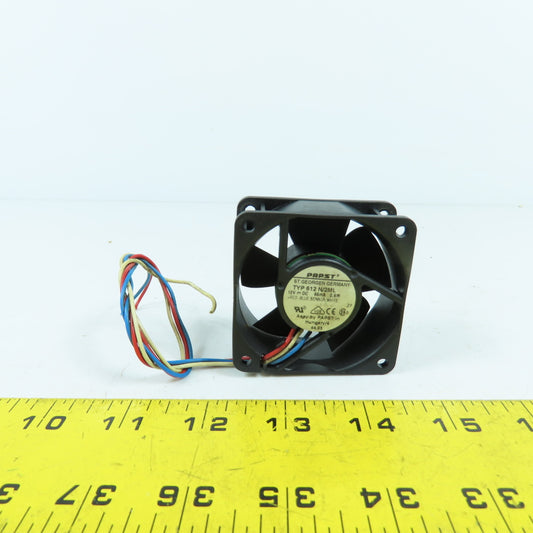 Papst 612N/2ML Tubeaxial Computer Cabinet Cooling Fan 12VDC 0.8W
