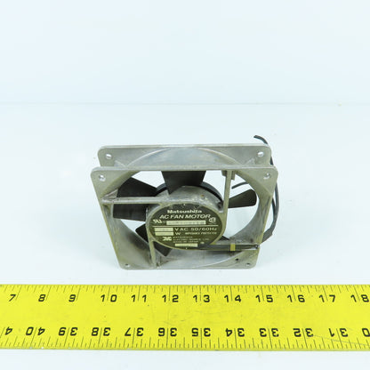Matsushita ASE102118 Tubeaxial Cabinet Cooling Fan 100VAC 14/12 Watt