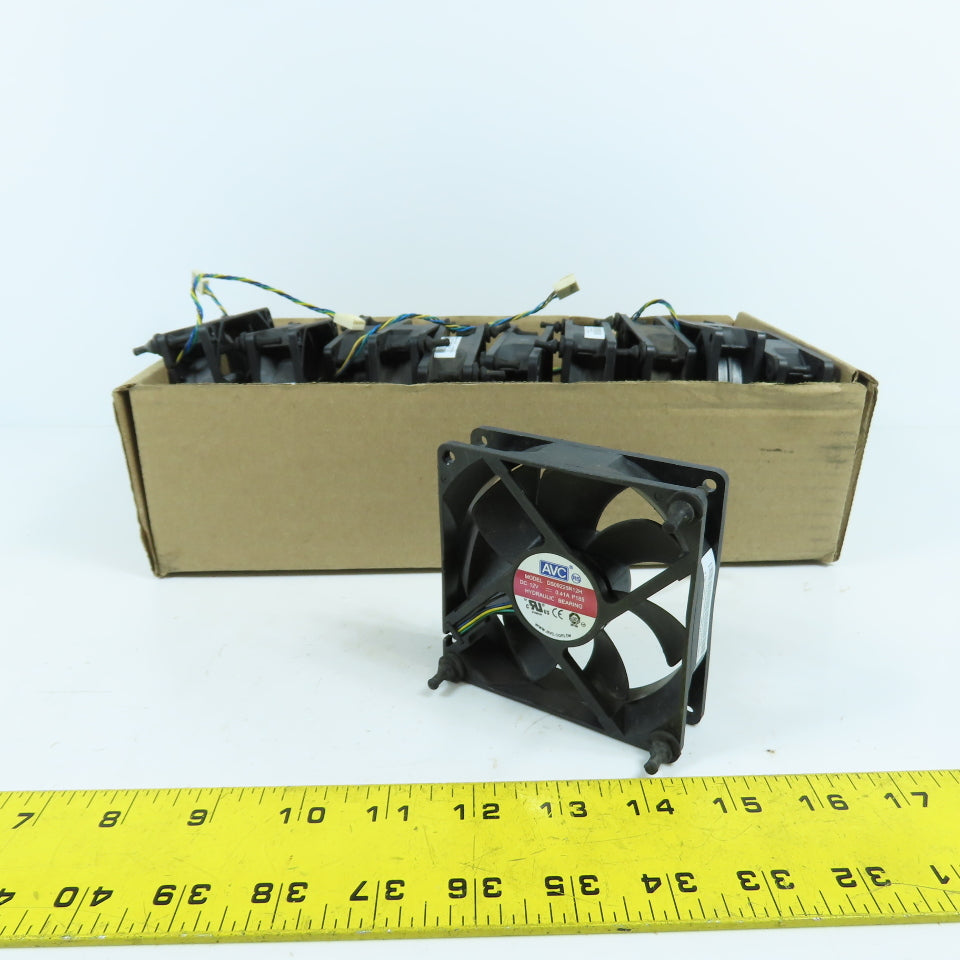 AVC DS09225R12H Tubeaxial Computer Cabinet Cooling Fan 12VDC Lot Of 11