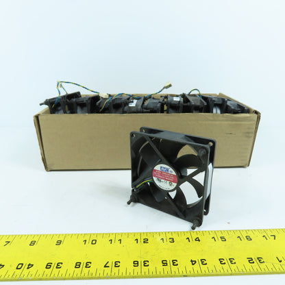 AVC DS09225R12H Tubeaxial Computer Cabinet Cooling Fan 12VDC Lot Of 11