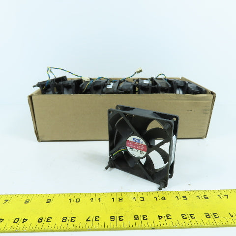 AVC DS09225R12H Tubeaxial Computer Cabinet Cooling Fan 12VDC Lot Of 11