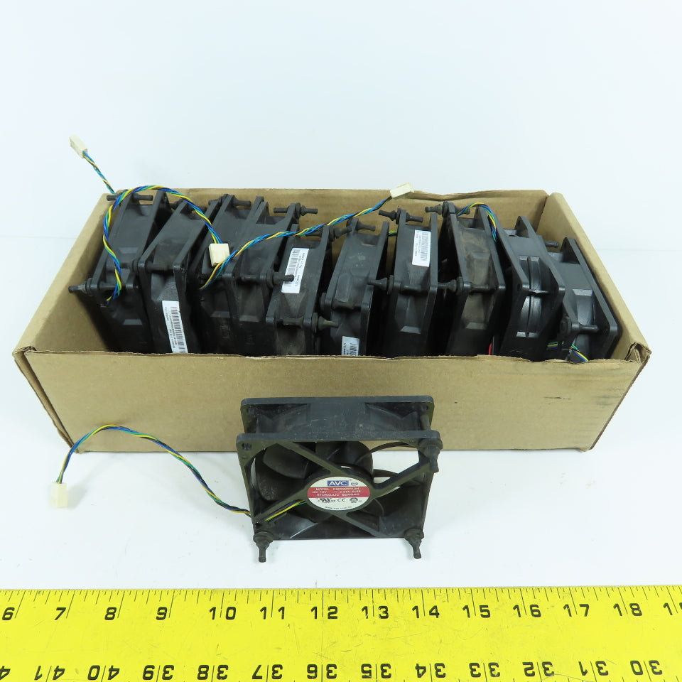 AVC DS09225R12H Tubeaxial Computer Cabinet Cooling Fan 12VDC Lot Of 11