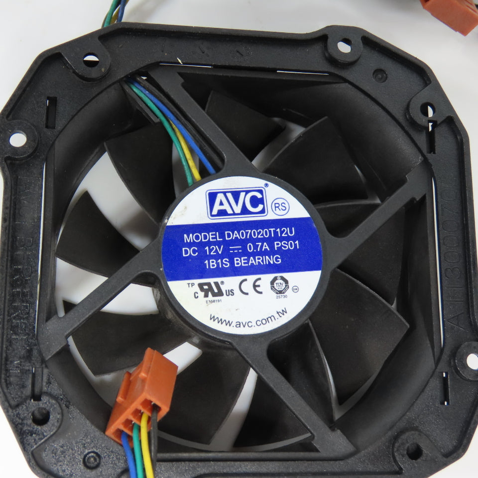 AVC DA07020T12U Tubeaxial Computer Cabinet Cooling Fan 12VDC Lot Of 10