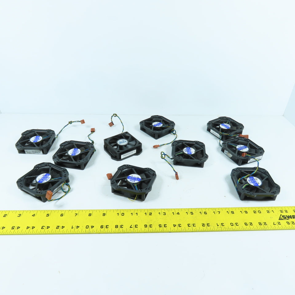 AVC DA07020T12U Tubeaxial Computer Cabinet Cooling Fan 12VDC Lot Of 10