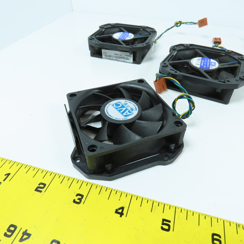 AVC DA07020T12U Tubeaxial Computer Cabinet Cooling Fan 12VDC Lot Of 10