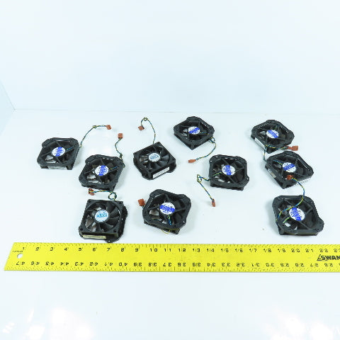 AVC DA07020T12U Tubeaxial Computer Cabinet Cooling Fan 12VDC Lot Of 10