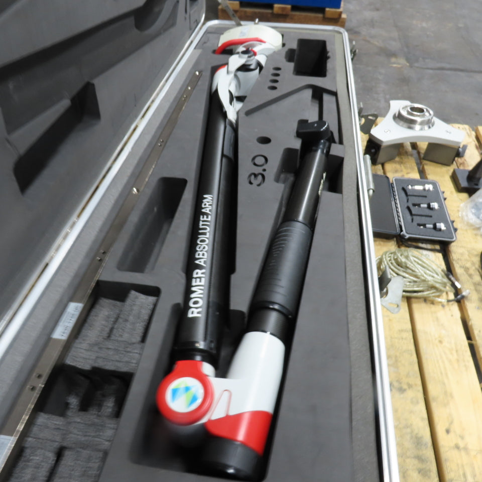 Hexagon Romer RA-7530 Absolute Portable Measuring Arm 6-Axis And Accessories
