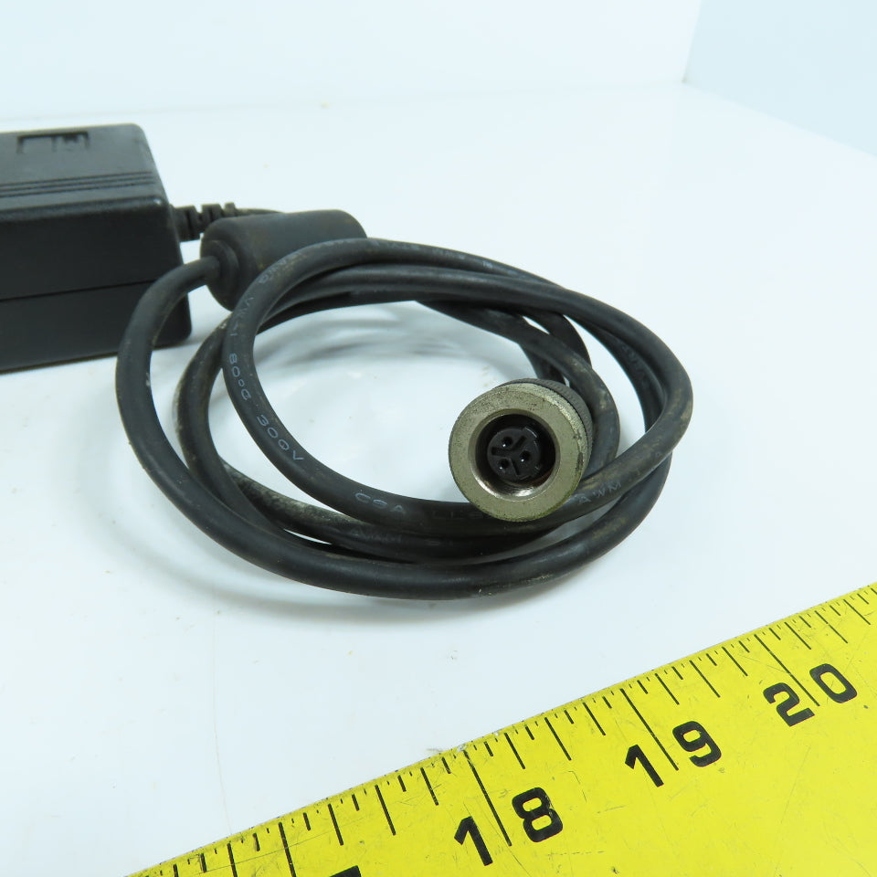 Microscan 97-100004-15 24VDC 2.0A 10' Power Supply Cord Assembly 100-240V Input