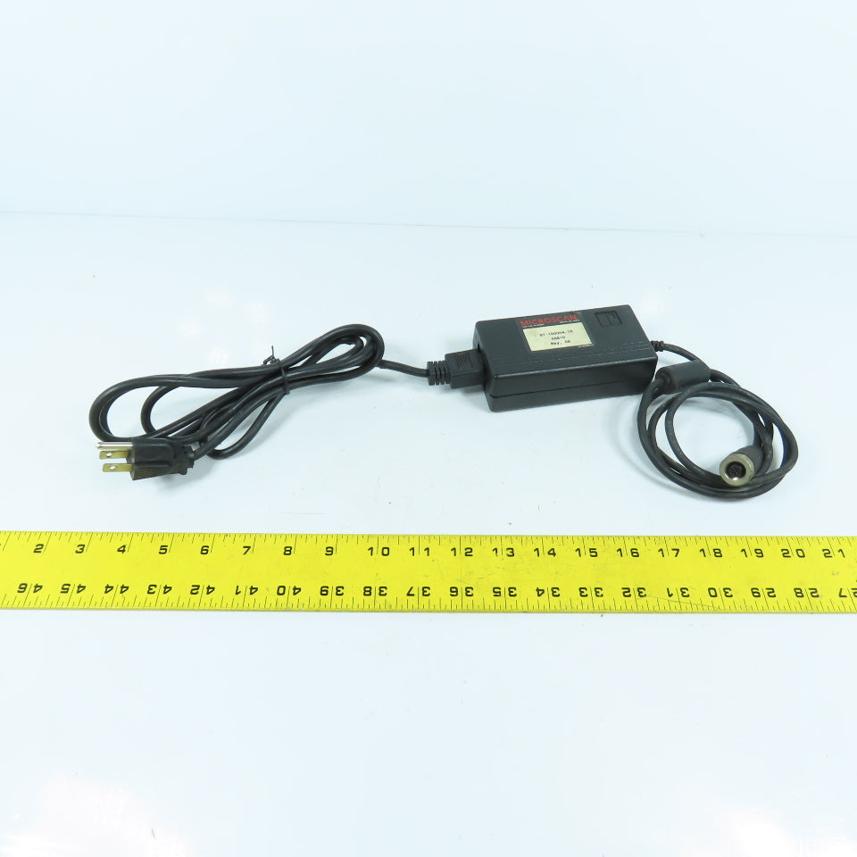 Microscan 97-100004-15 24VDC 2.0A 10' Power Supply Cord Assembly 100-240V Input