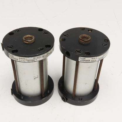 Miller 030-50F4N-00200-00350 2" Bore 3-1/2" Stroke Air Cylinder Lot Of 2