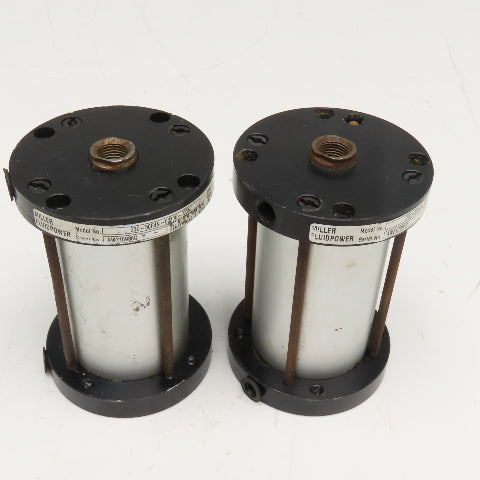 Miller 030-50F4N-00200-00350 2" Bore 3-1/2" Stroke Air Cylinder Lot Of 2