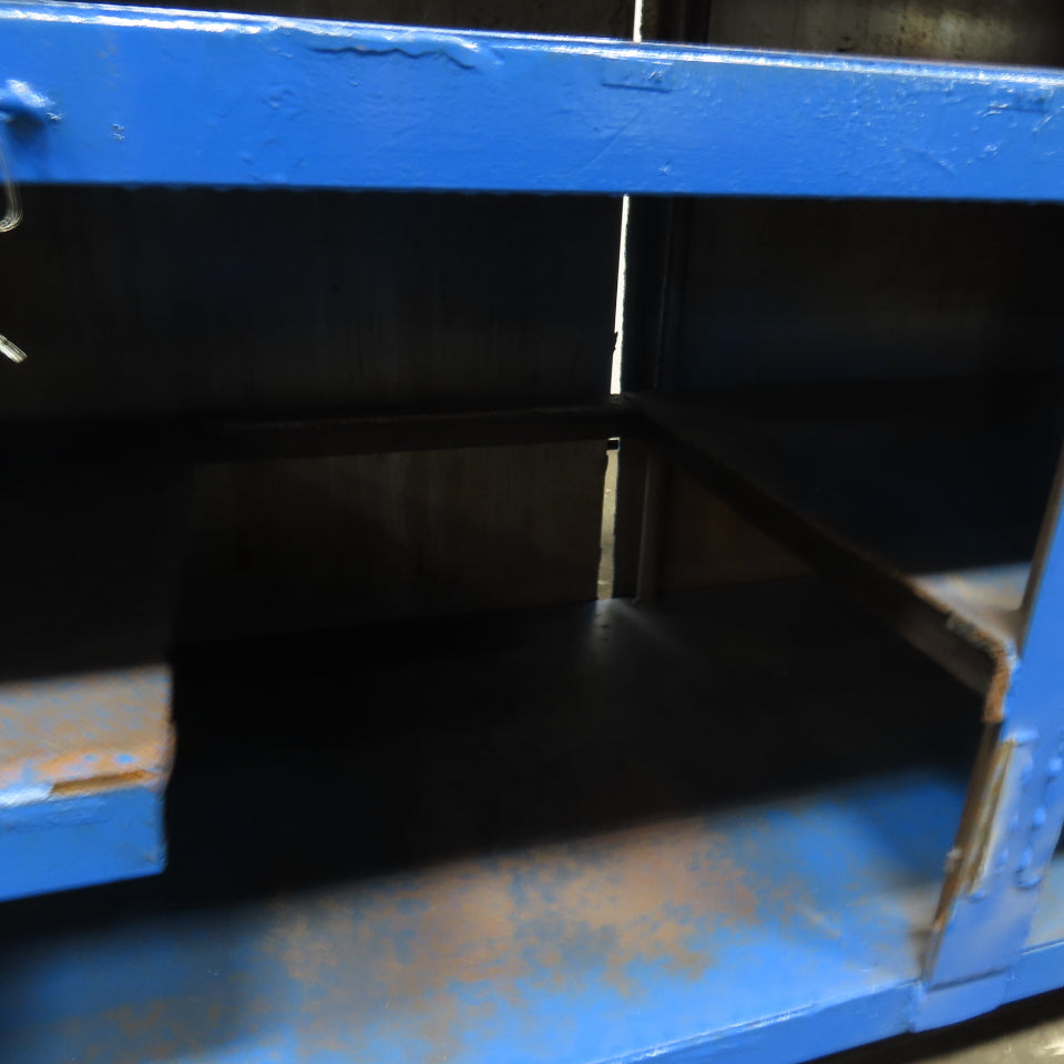 120"x27" x 42" H Tall Assembly Work Bench Storage Cabinet Welding Table 1/4" Top