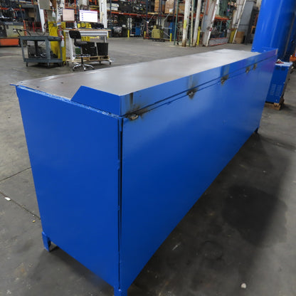 120"x27" x 42" H Tall Assembly Work Bench Storage Cabinet Welding Table 1/4" Top