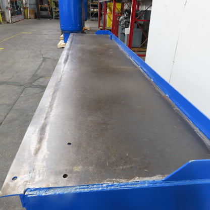 120"x27" x 42" H Tall Assembly Work Bench Storage Cabinet Welding Table 1/4" Top