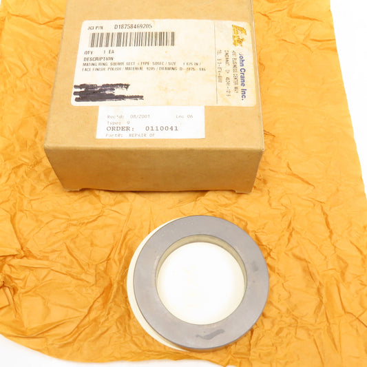 John Crane Inc. D18758469205 1.875" Polished Face Mating Ring Seal