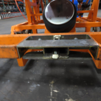 Track Systems 46" x 49" Ergonomic Manual Tote Mobile Transport Tilt Unloader