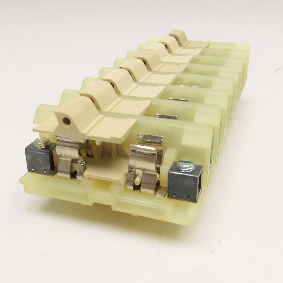 Buchanan 0312 Fused Terminal Block Assembly Din Mount 8 Pole