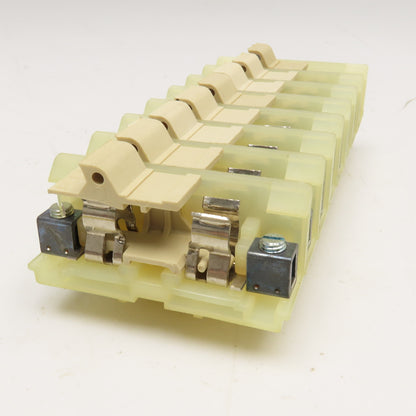 Buchanan 0312 Fused Terminal Block Assembly Din Mount 8 Pole