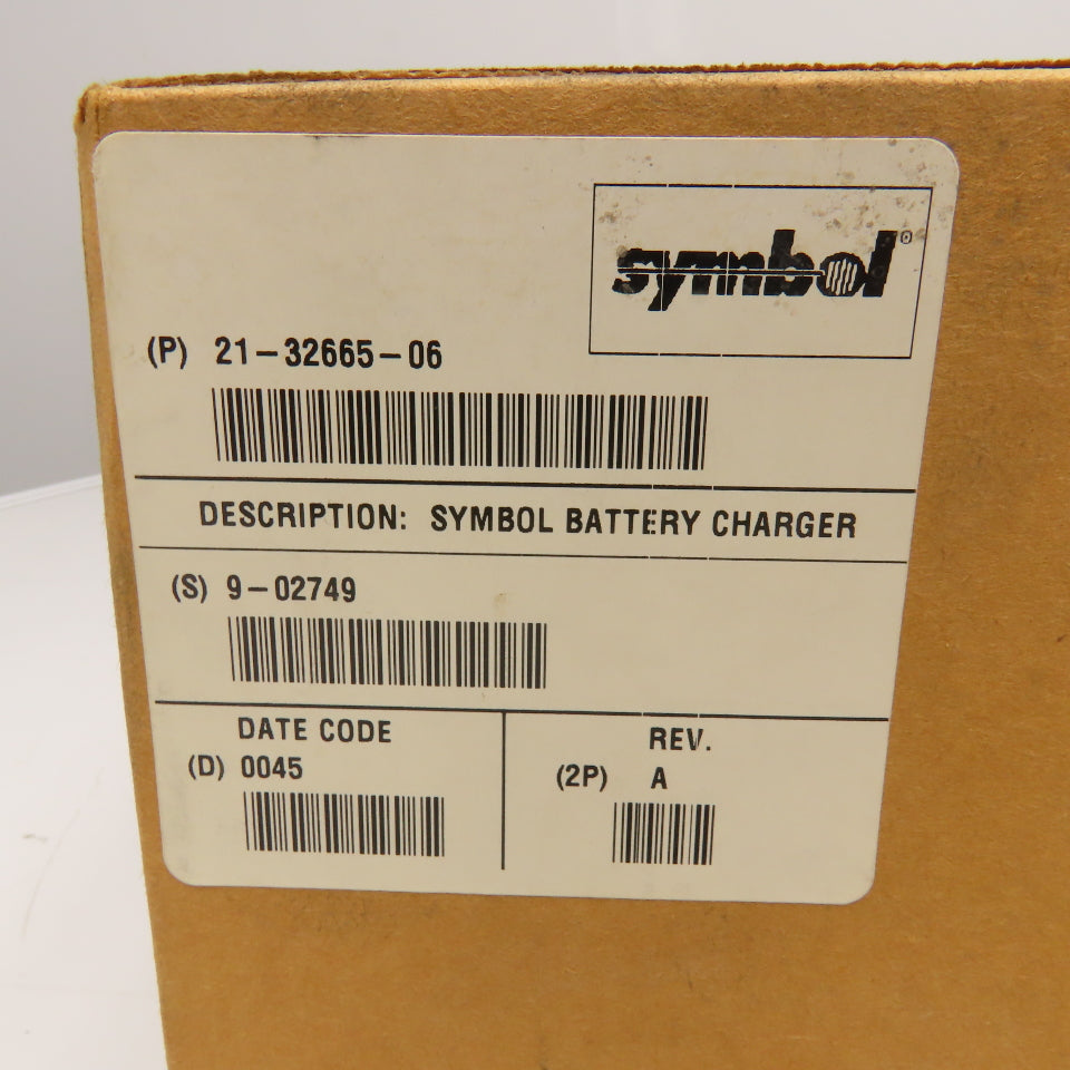 Symbol 21-32665-06 Barcode Scanner Battery Charger