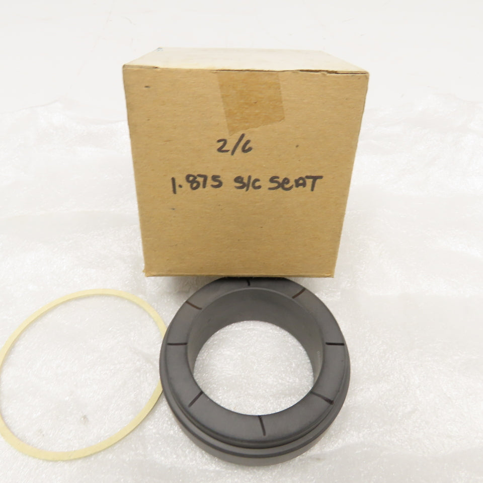 John Crane D1875-5069221J 1.875" Shaft Silicone Carbide Mechanical Seal Seat