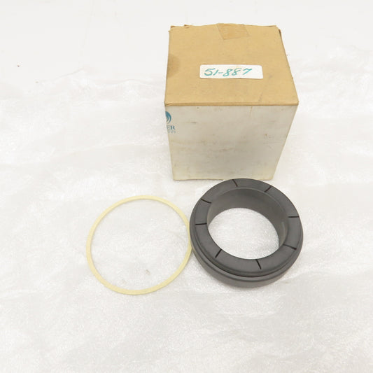 John Crane D1875-5069221J 1.875" Shaft Silicone Carbide Mechanical Seal Seat