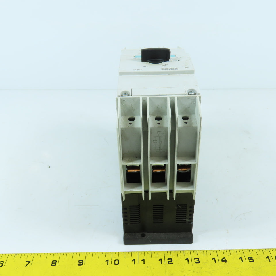 Siemens 3RV1742-5ED10 Sirius 30A Motor Protector Circuit Breaker 600VAC