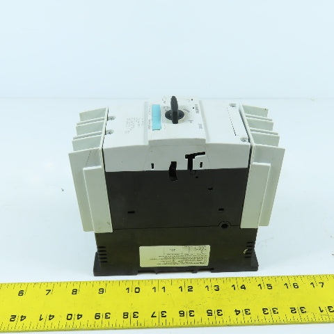 Siemens 3RV1742-5ED10 Sirius 30A Motor Protector Circuit Breaker 600VAC