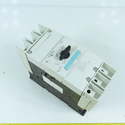 Siemens 3RV1742-5ED10 Sirius 30A Motor Protector Circuit Breaker 600VAC