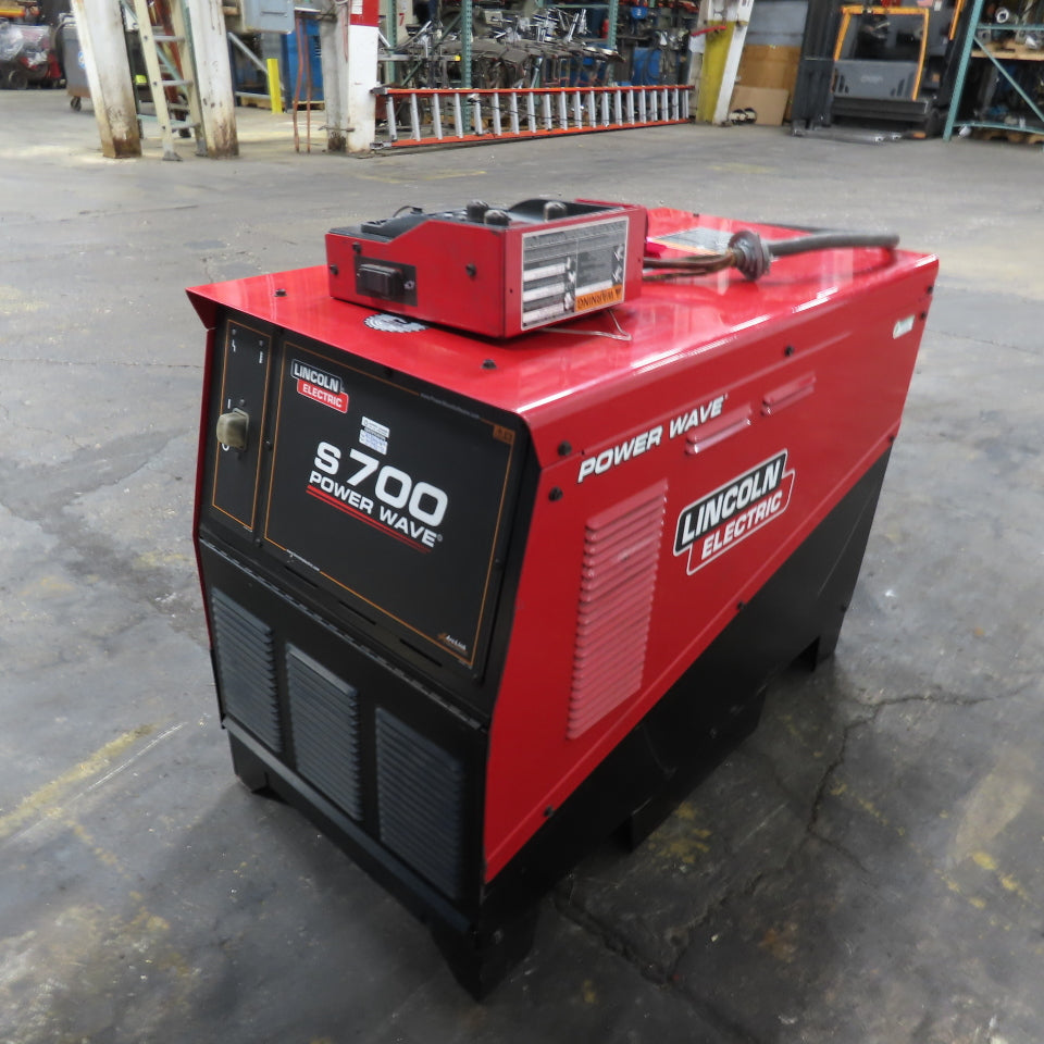 Lincoln K3279-1 S700 Power Wave Advanced Process Welder 44V 700A 3Ph W/ K3336-2